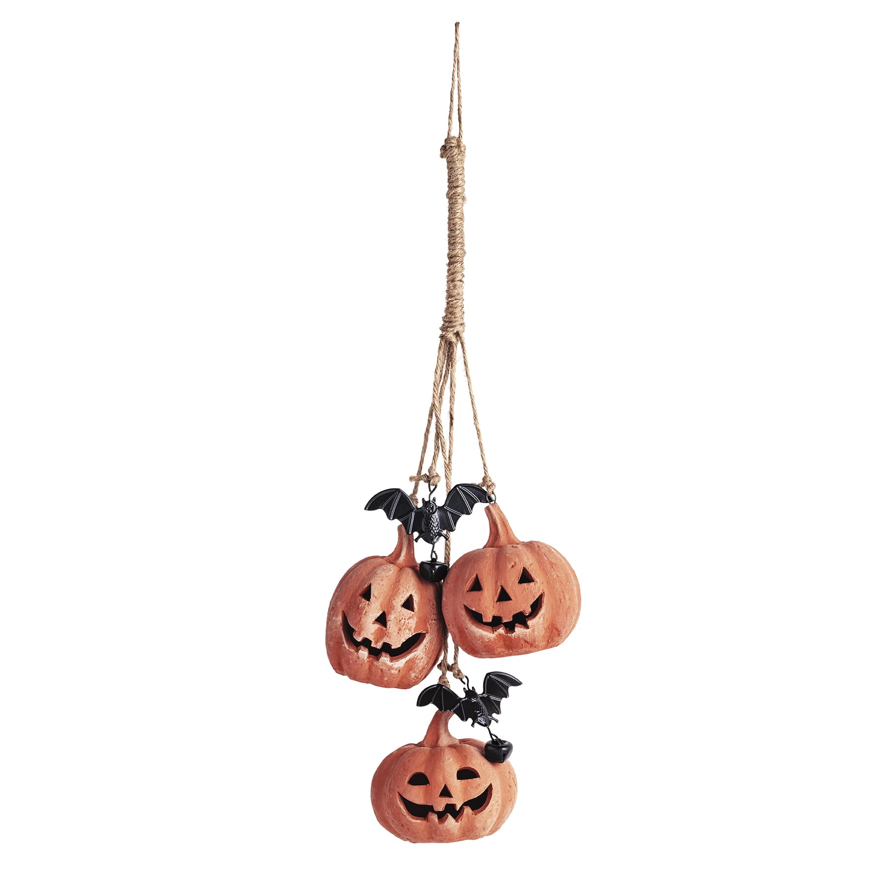 Amazon.com: Mud Pie Halloween Pumpkin Wind Chime